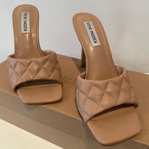 Steven Madden nude heels. Barely worn